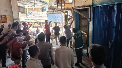 Polsek Baturaja Timur Olah TKP Ulang