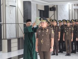 Wajah Baru Intelijen Kejari OKU